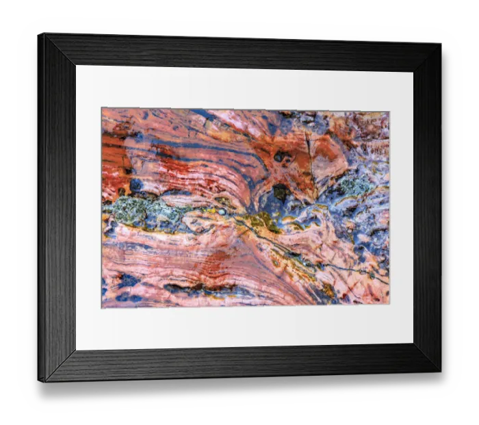 Framed Print : Large naturally polished rock with lichen, Lower Deschutes River, Central Oregon, USA Framed Print : Large naturally polished rock with lichen, Lower Deschutes River, Central Oregon, USA