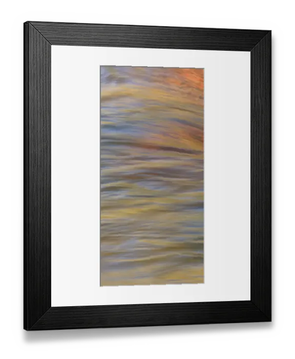 Framed Print : Graphic reflections on river surface, Lower Deschutes River, Central Oregon, USA Framed Print : Graphic reflections on river surface, Lower Deschutes River, Central Oregon, USA