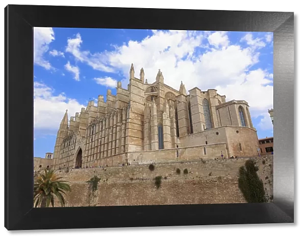 Spain, Balearic Islands, Mallorca. Cathedral of Santa Maria of Palma