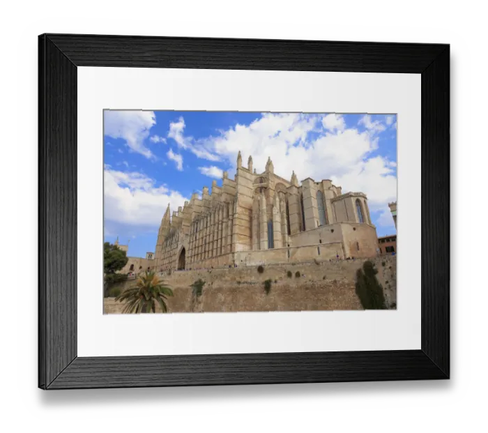 Framed Print : Spain, Balearic Islands, Mallorca. Cathedral of Santa Maria of Palma Framed Print : Spain, Balearic Islands, Mallorca. Cathedral of Santa Maria of Palma