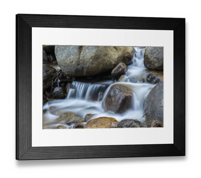 Framed Print : USA, Colorado, Mt. Evans. Chicago Creek cascade Framed Print : USA, Colorado, Mt. Evans. Chicago Creek cascade