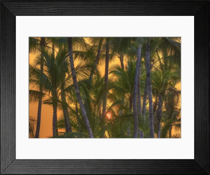 Framed Print : Anaeho omalu Bay, Kohala Coast, Big Island, Hawaii, USA