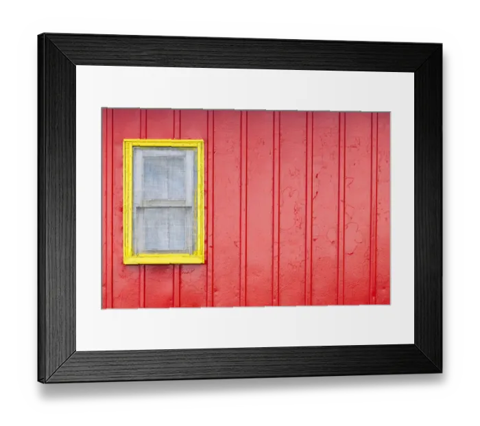 Framed Print : Canada, Quebec, Saint-Ulric, colorful motel detail Framed Print : Canada, Quebec, Saint-Ulric, colorful motel detail