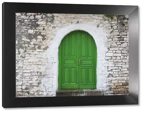 Door of an old house, Berat, Albania