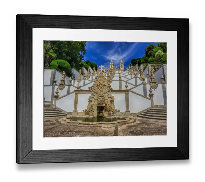 Framed Print : Portugal, Braga. Bom Jesus do Monte Framed Print : Portugal, Braga. Bom Jesus do Monte