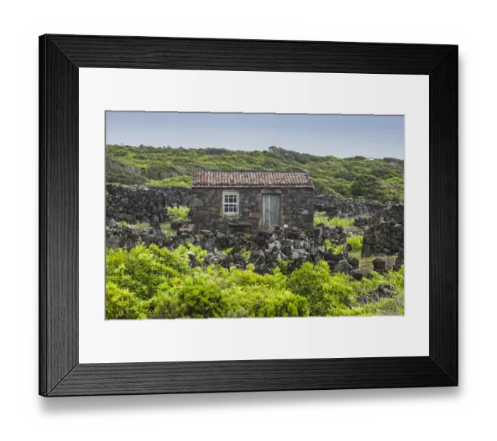 Framed Print : Portugal, Azores, Pico Island, Porto Cachorro Framed Print : Portugal, Azores, Pico Island, Porto Cachorro