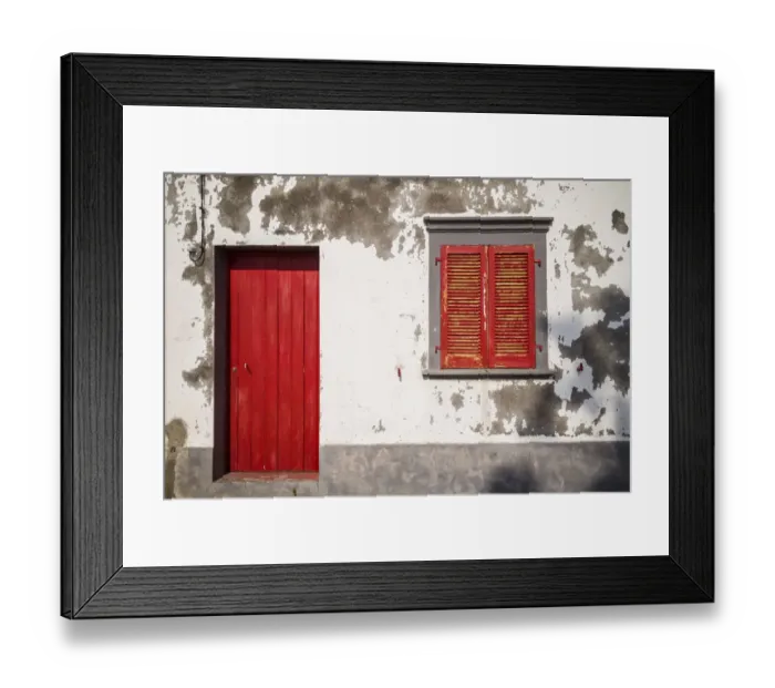 Framed Print : Portugal, Azores, Sao Miguel Island, Mosteiros. House detail Framed Print : Portugal, Azores, Sao Miguel Island, Mosteiros. House detail