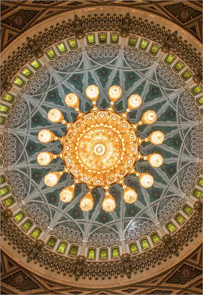 Sultan Qaboos Grand Mosque. Muscat, Oman