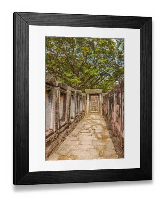Framed Print : Thailand. Phimai Historical Park. Ruins of ancient Khmer temple complex Framed Print : Thailand. Phimai Historical Park. Ruins of ancient Khmer temple complex