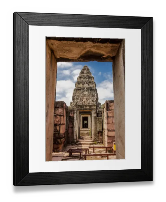 Framed Print : Thailand. Phimai Historical Park. Ruins of ancient Khmer temple complex. Central Sanctuary Framed Print : Thailand. Phimai Historical Park. Ruins of ancient Khmer temple complex. Central Sanctuary