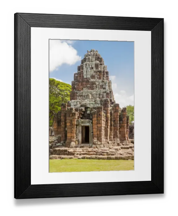 Framed Print : Thailand. Phimai Historical Park. Ruins of ancient Khmer temple complex Framed Print : Thailand. Phimai Historical Park. Ruins of ancient Khmer temple complex