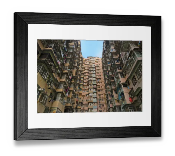 Framed Print : Montane Mansion in Quarry Bay, Hong Kong, China