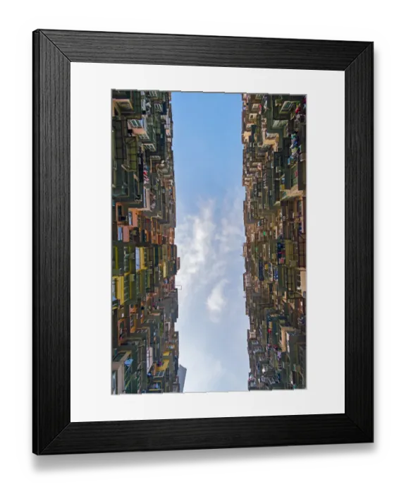 Framed Print : Montane Mansion in Quarry Bay, Hong Kong, China