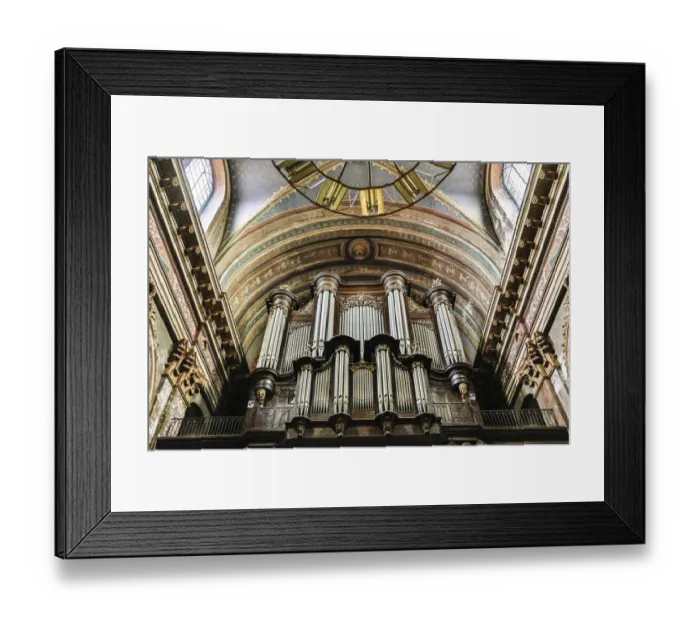 Framed Print : France, Toulouse. Church of the Jacobins organ pipes Framed Print : France, Toulouse. Church of the Jacobins organ pipes