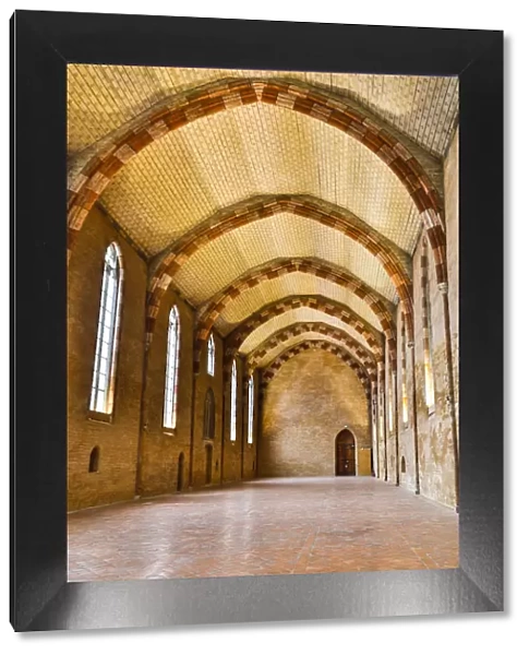 France, Toulouse. Church of the Jacobins Great Hall