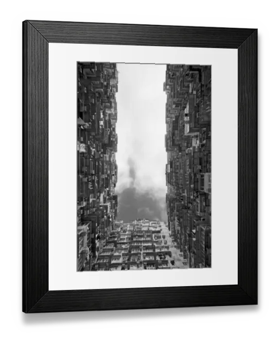 Framed Print : Montane Mansion in Quarry Bay, Hong Kong, China Framed Print : Montane Mansion in Quarry Bay, Hong Kong, China