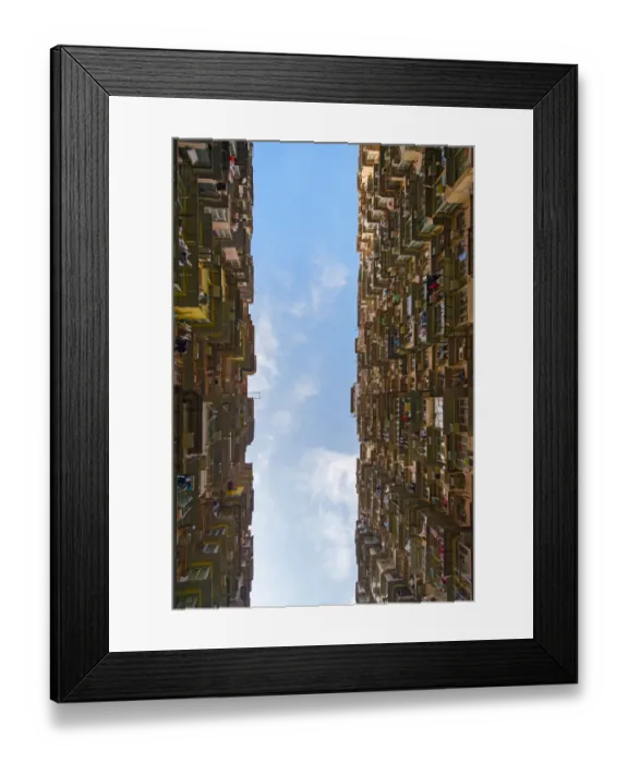 Framed Print : Montane Mansion in Quarry Bay, Hong Kong, China Framed Print : Montane Mansion in Quarry Bay, Hong Kong, China