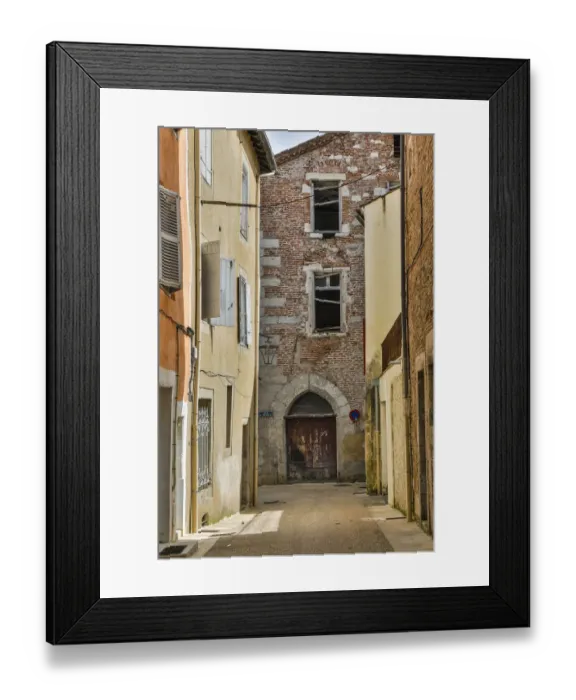 Framed Print : France, Cahors. Street Framed Print : France, Cahors. Street