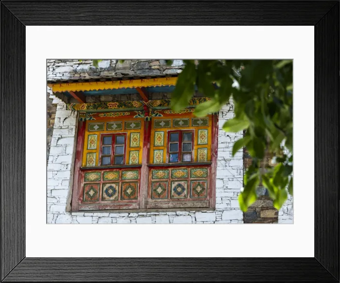 Framed Print : Old house in Zhuokeji Headmans Village, Ngawa Tibetan and Qiang Autonomous Prefecture Framed Print : Old house in Zhuokeji Headmans Village, Ngawa Tibetan and Qiang Autonomous Prefecture