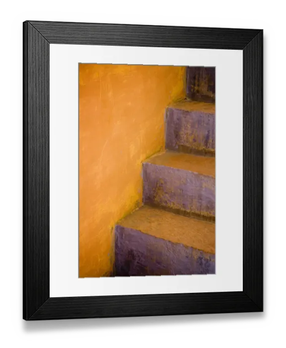 Framed Print : India, Rajasthan. Colorful stairway close-up Framed Print : India, Rajasthan. Colorful stairway close-up