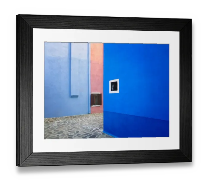 Framed Print : Italy, Burano. Colorful buildings. Credit as: Jim Nilsen / Jaynes Gallery / DanitaDelimont Framed Print : Italy, Burano. Colorful buildings. Credit as: Jim Nilsen / Jaynes Gallery / DanitaDelimont