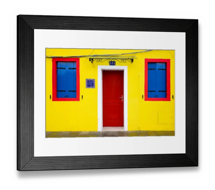 Framed Print : Italy, Burano. Colorful house. Credit as: Jim Nilsen / Jaynes Gallery / DanitaDelimont Framed Print : Italy, Burano. Colorful house. Credit as: Jim Nilsen / Jaynes Gallery / DanitaDelimont