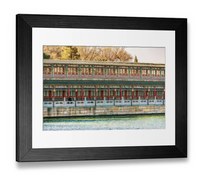 Framed Print : Jade Island, Beihai Lake Park, Beijing, China. Beihai Park was created in 1000 AD Framed Print : Jade Island, Beihai Lake Park, Beijing, China. Beihai Park was created in 1000 AD