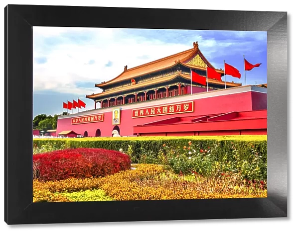 Mao Tse Tung, Tiananmen Gate, Forbidden City, Beijing, China