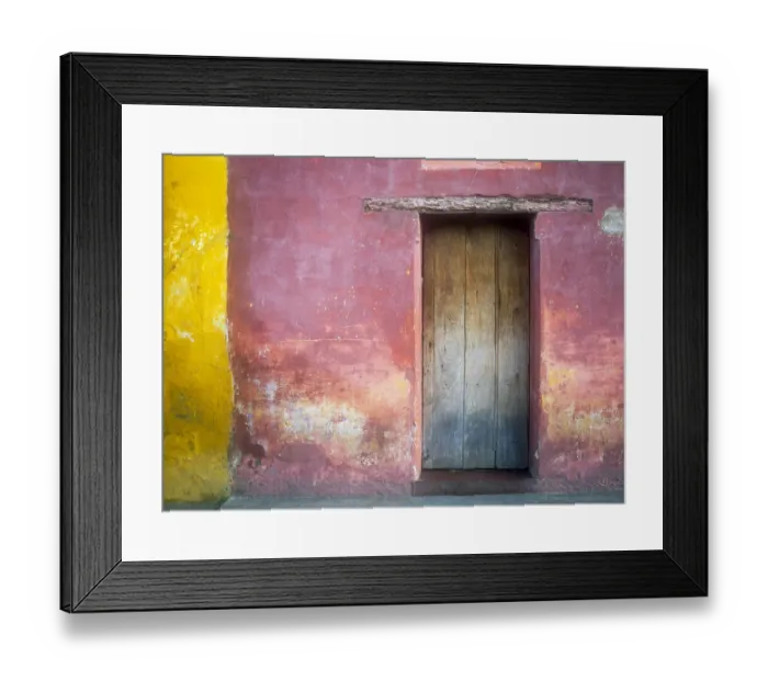 Framed Print : Mexico, Xico. House entrance. Credit as: Jim Nilsen  /  Jaynes Gallery  /  DanitaDelimont. com