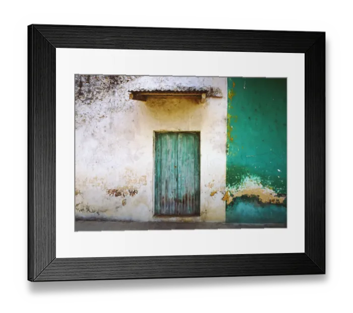 Framed Print : Mexico, Xico. House entrance. Credit as: Jim Nilsen  /  Jaynes Gallery  /  DanitaDelimont. com