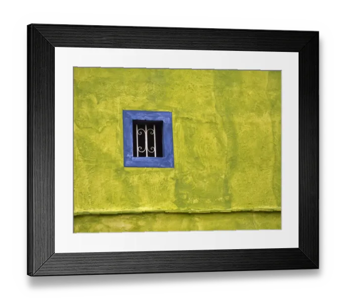 Framed Print : Mexico, Dolores Hidalgo. Window in side of house