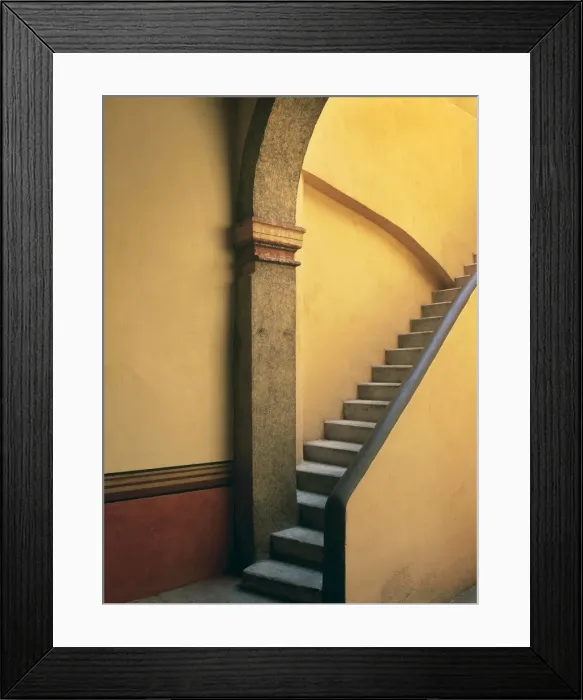 Framed Print : Mexico, Costalegre. Stone stairway of house Framed Print : Mexico, Costalegre. Stone stairway of house