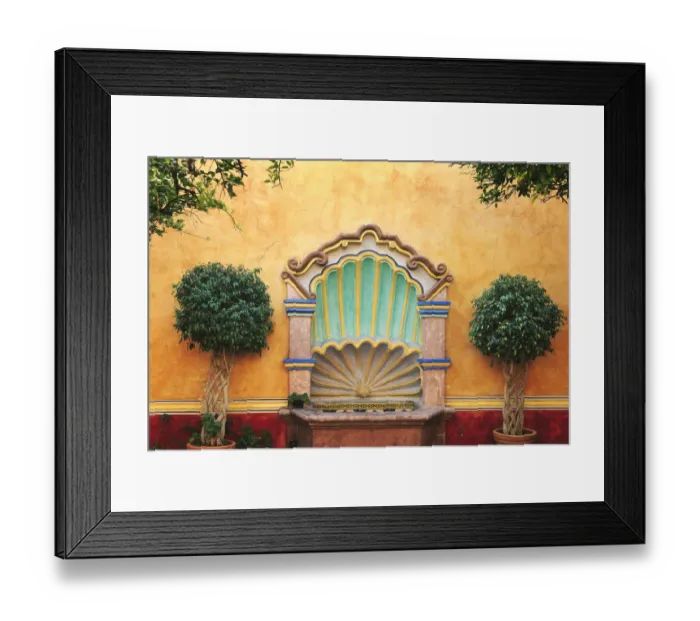 Framed Print : Mexico, Queretaro. Courtyard with fountain. Credit as: Jim Nilsen / Jaynes Gallery / DanitaDelimont Framed Print : Mexico, Queretaro. Courtyard with fountain. Credit as: Jim Nilsen / Jaynes Gallery / DanitaDelimont