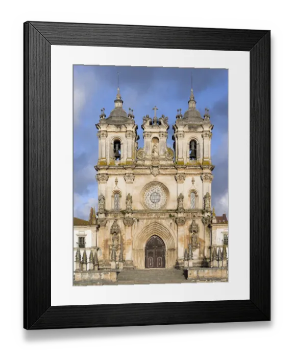 Framed Print : The monastery of Alcobaca, Mosteiro de Santa Maria de Alcobaca (UNESCO World Heritage Site)