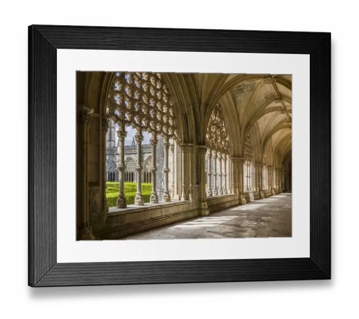 Framed Print : Claustro Real, the royal cloister. Monastery of Batalha, Mosteiro de Santa Maria da Vitoria Framed Print : Claustro Real, the royal cloister. Monastery of Batalha, Mosteiro de Santa Maria da Vitoria