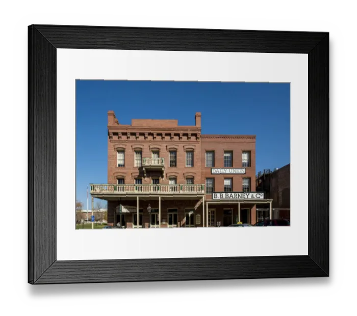 Framed Print : Old Sacramento Historic Center, Sacramento, California. (Editorial Use Only) Framed Print : Old Sacramento Historic Center, Sacramento, California. (Editorial Use Only)
