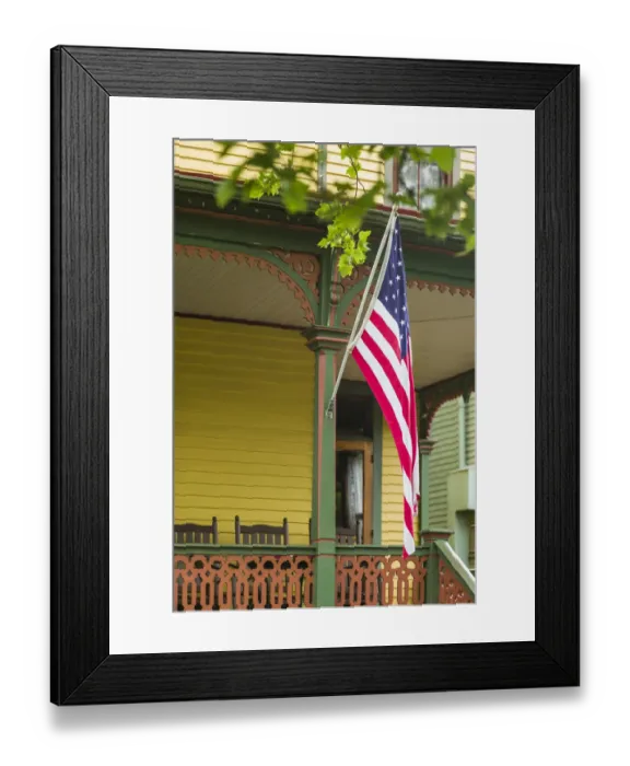 Framed Print : USA, New Jersey, Cape May. Victorian house detail Framed Print : USA, New Jersey, Cape May. Victorian house detail