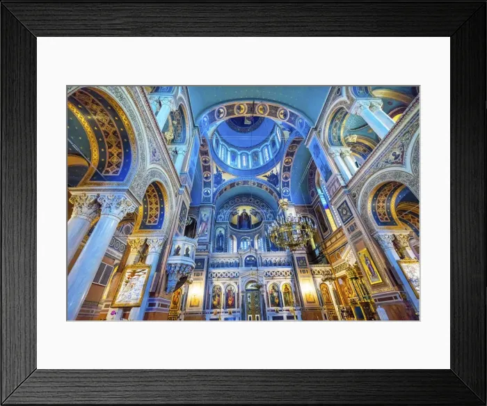 Framed Print : Metropolitan Basilica Dome Cathedral, Athens, Greece Framed Print : Metropolitan Basilica Dome Cathedral, Athens, Greece
