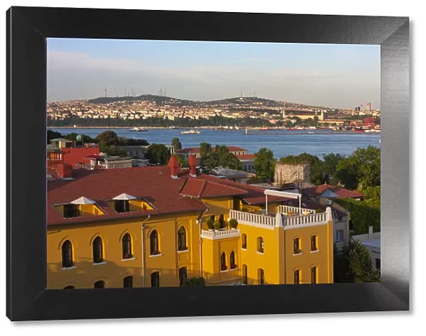 Cityscape along the Bosphorus, Istanbul, Turkey