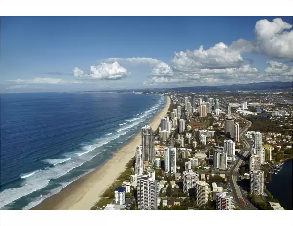 View From Q1 Skyscraper, Surfers Paradise, Gold Coast, Queensland, Australia