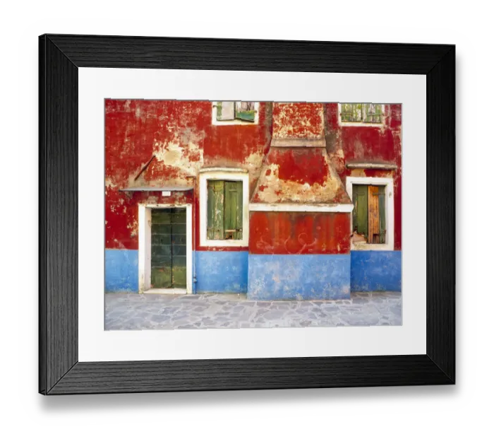 Framed Print : Italy, Burano. Weathered window and walls. Credit as: Jim Nilsen / Jaynes Gallery / DanitaDelimont Framed Print : Italy, Burano. Weathered window and walls. Credit as: Jim Nilsen / Jaynes Gallery / DanitaDelimont