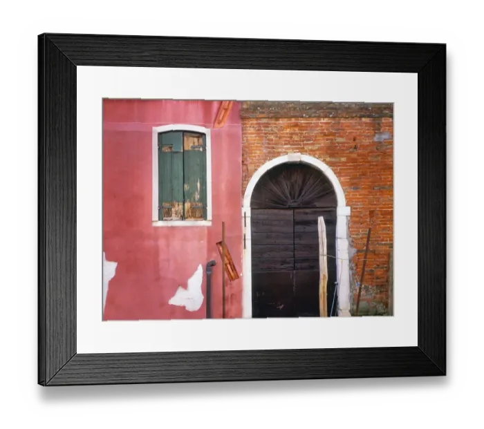 Framed Print : Italy, Venice. Building exterior. Credit as: Jim Nilsen  /  Jaynes Gallery  /  DanitaDelimont