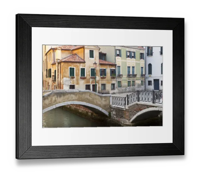 Framed Print : Italy, Venice. Canal bridge and buildings. Credit as: Jim Nilsen / Jaynes Gallery / DanitaDelimont Framed Print : Italy, Venice. Canal bridge and buildings. Credit as: Jim Nilsen / Jaynes Gallery / DanitaDelimont