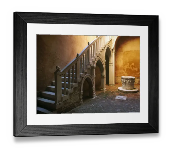 Framed Print : Italy, Venice. Casa Goldoni courtyard. Credit as: Jim Nilsen / Jaynes Gallery / DanitaDelimont Framed Print : Italy, Venice. Casa Goldoni courtyard. Credit as: Jim Nilsen / Jaynes Gallery / DanitaDelimont