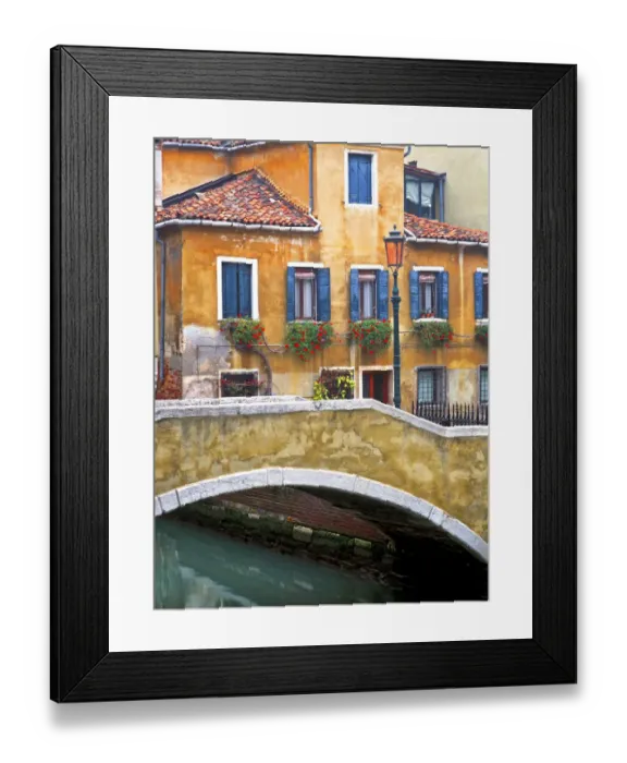Framed Print : Italy, Venice. Canal bridge and buildings. Credit as: Jim Nilsen / Jaynes Gallery / DanitaDelimont Framed Print : Italy, Venice. Canal bridge and buildings. Credit as: Jim Nilsen / Jaynes Gallery / DanitaDelimont