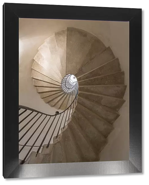 Europe, Italy, Venice. Spiral stairwell. Credit as: Jim Nilsen  /  Jaynes Gallery  /  DanitaDelimont