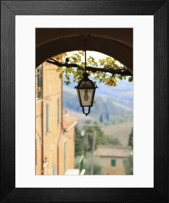 Framed Print : Italy, Tuscany, province of Siena, Chiusure