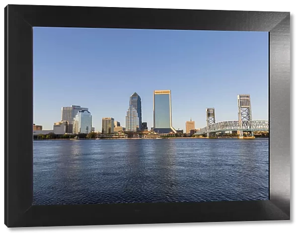 City skyline and St. Johns River, Jacksonville, Florida