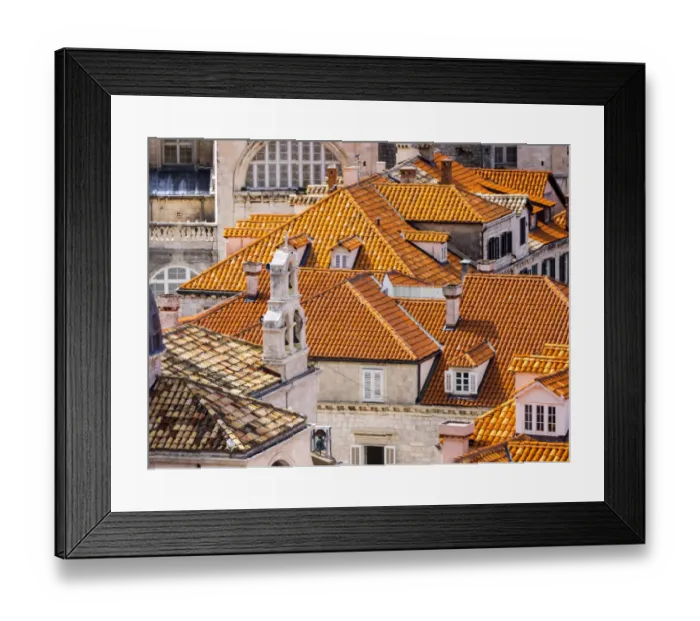 Framed Print : Red roofs and domes of the old city Framed Print : Red roofs and domes of the old city