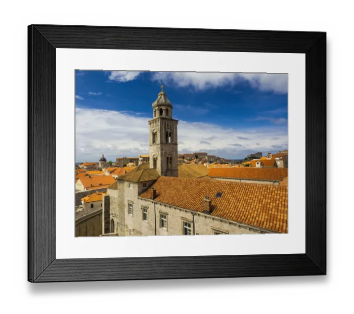 Framed Print : Red roofs and domes of the old city Framed Print : Red roofs and domes of the old city